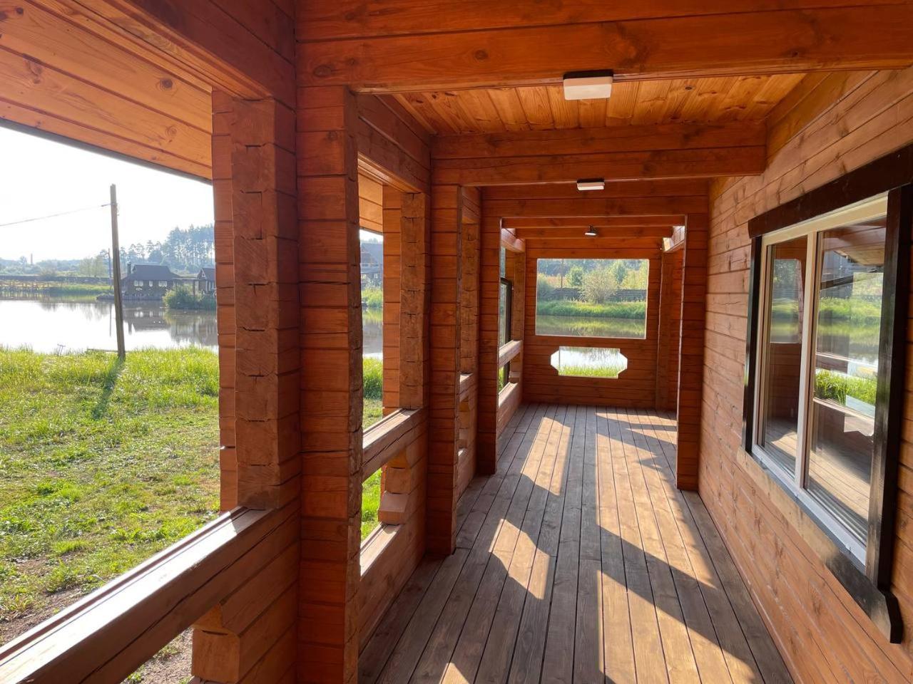 Guesthouse On The Lake With Bathhouse 70 Km From Kiev Makariv Exteriör bild