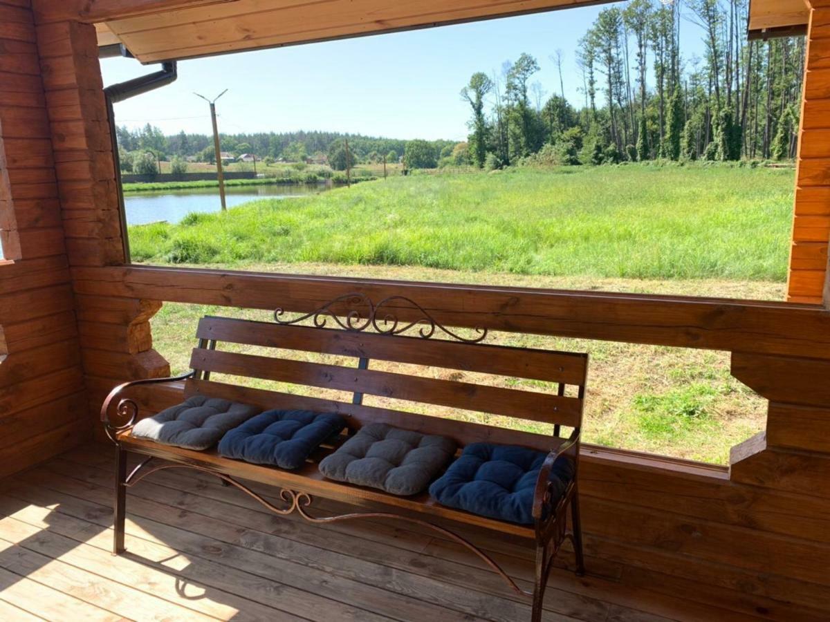 Guesthouse On The Lake With Bathhouse 70 Km From Kiev Makariv Exteriör bild